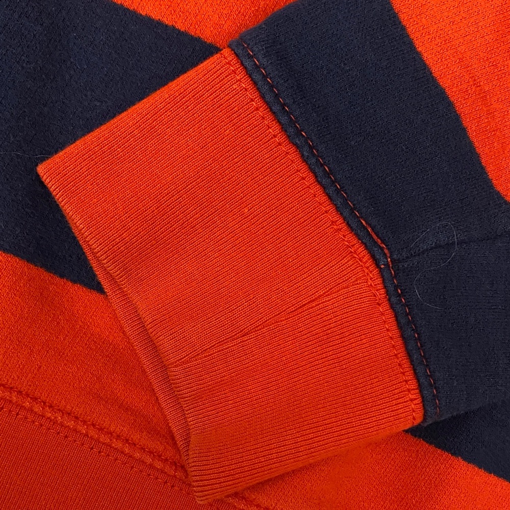TORY BURCH SPORT Striped Letterman Crew $148 - Picture 9 of 15